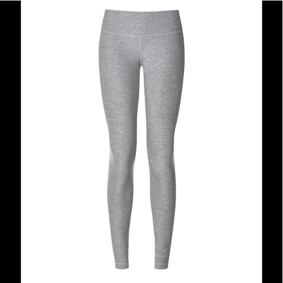 lululemon athletica Pants - wunder under heathered slate leggings